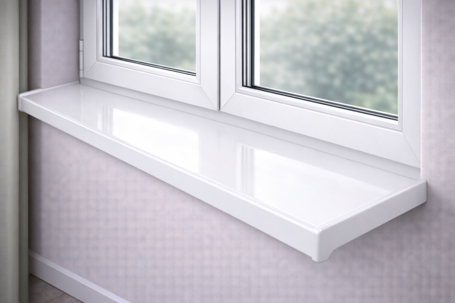 Белый глянец