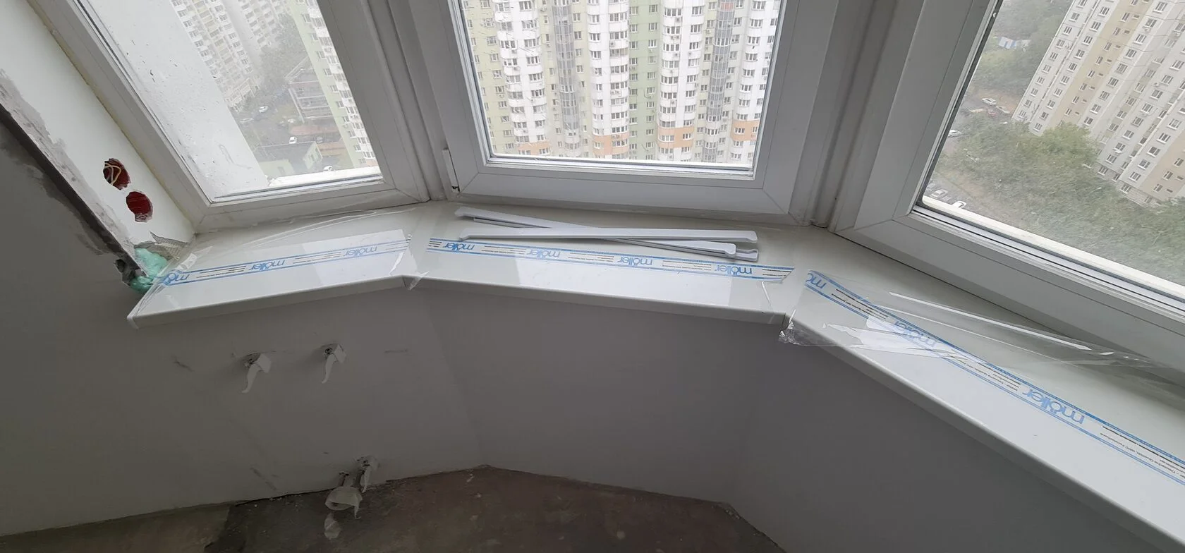 Подоконник Moeller LD-S 30 Белый глянец 2