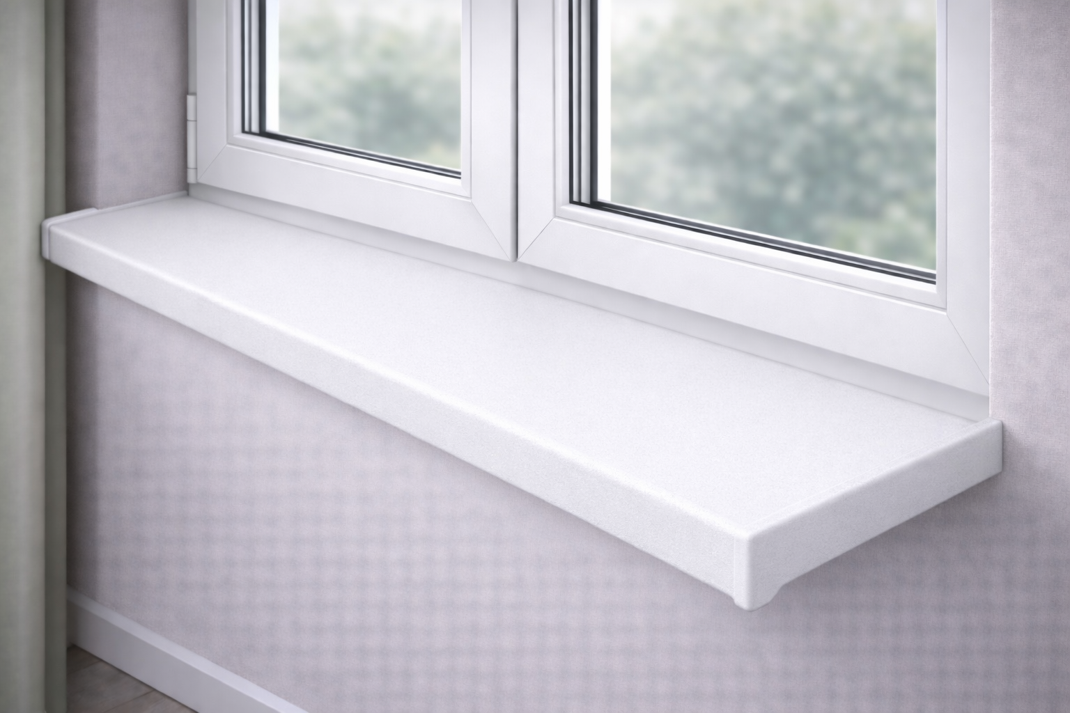 Белый матовый