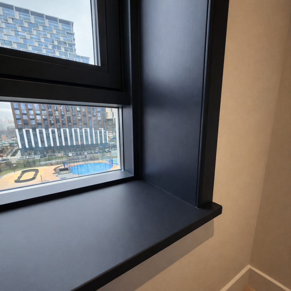 Подоконник Moeller LD-S 30 Антрацит графит лайт 3